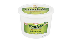 Président 2/2.5 LB RONDELÉ GARLIC & HERB GOURMET SPREADABLE CHEESE